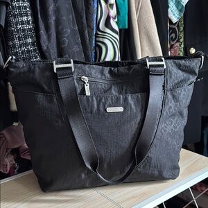 Baggallini Black Tote Durable Professional Design
